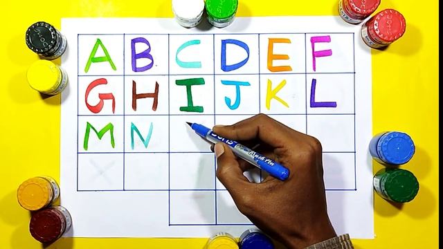 abcd, abcde, a for apple b for ball C for cat,alphabets, phonics song, अ से अनार English for kid's смотреть онлайн
