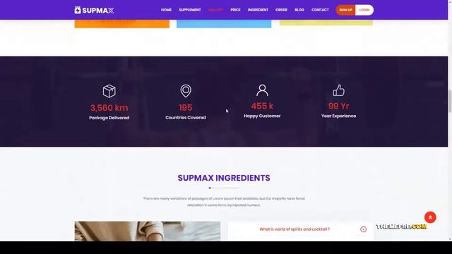 Supmax - Health and Supplement WordPress Theme body enhancement fitness Kitano смотреть онлайн