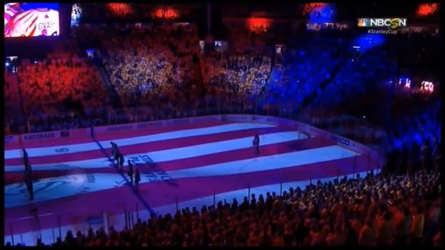 Sheryl Crow Perform the National Anthem (2018 Playoffs Nashville Predators vs Winnipeg Jets) смотреть онлайн