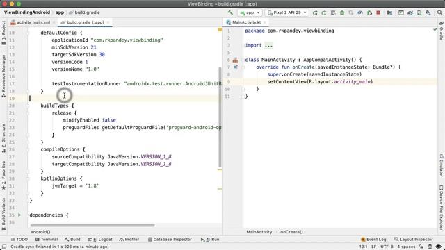 Android ViewBinding vs Kotlin Synthetics - Deprecation of Android Kotlin Extensions Gradle plugin смотреть онлайн