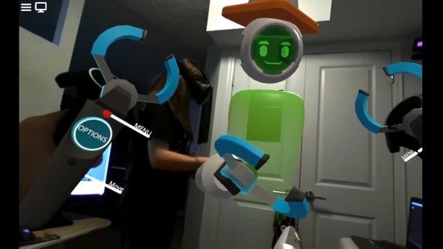 Modbox AR 6 - first test of multiplayer AR with a VR player смотреть онлайн