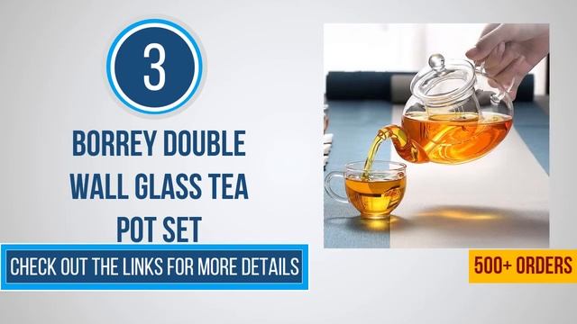 Top 5 Clear Glass Teapot | Teapots & Coffee Servers | Best Teapot 2021 смотреть онлайн