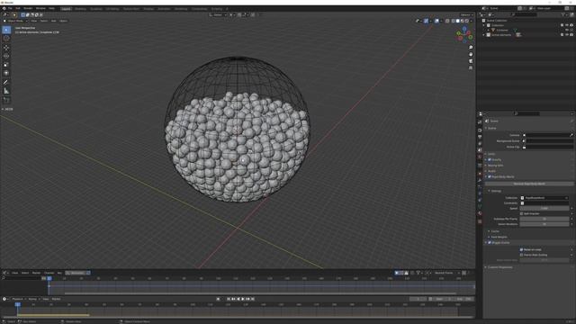 A Tank of Spheres - Blender Simulation Tutorial смотреть онлайн