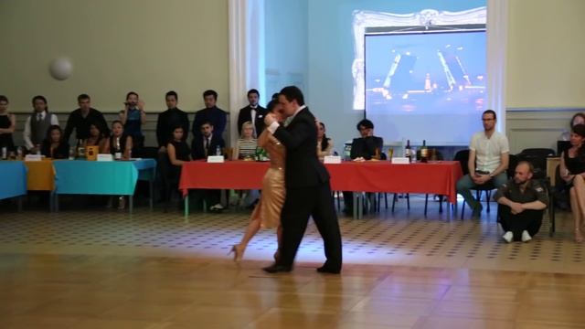 Anna & Sergey Sokhnenko (Los Sokhnenkos), White Nights Tango festival, 2015 смотреть онлайн