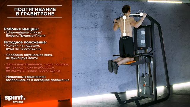 Подтягивание в гравитроне смотреть онлайн