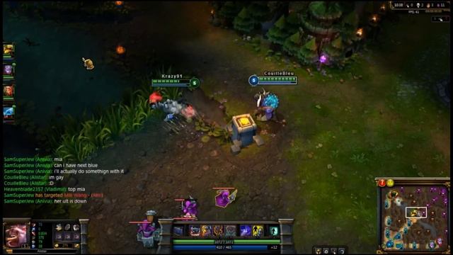 League of Legends - Alistar Blitz Double Roam Edition, part 1 смотреть онлайн