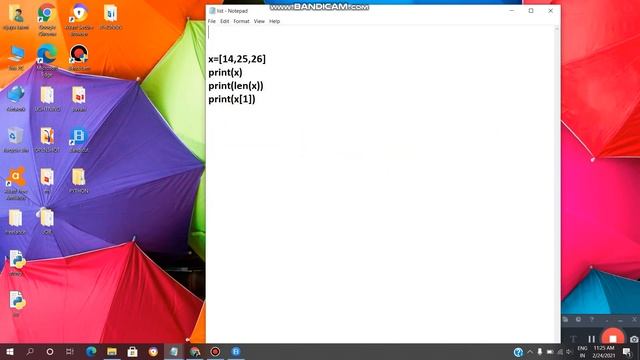 PYTHON:How to print ELEMENTS IN LIST/INDEX/VL INFOTECH смотреть онлайн