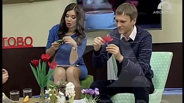 Цветок из фоамирана