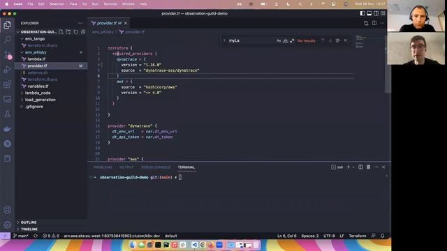 Getting Started with Dynatrace Terraform смотреть онлайн
