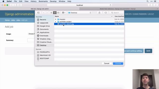 Django 2.2 & Python | Site 2 | Personal Portfolio | 7 Admin смотреть онлайн