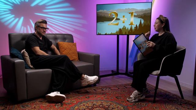 2+1 Иван Замотаев и Мария Козакова смотреть онлайн