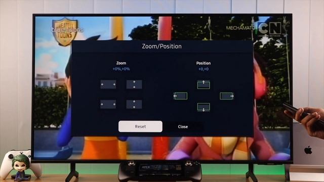 Samsung Smart TV: How to Adjust TV Full Screen! [Back Full Picture Size] смотреть онлайн