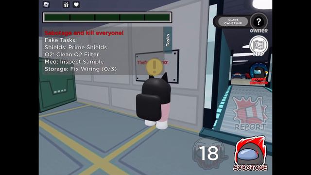 There is a sneaky imposter AMONG US! Roblox: Crewmates (among us) смотреть онлайн