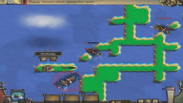 [FLASH ИГРА] Pirateers 2 - ВРЕМЯ ПИРАТСТВА смотреть онлайн
