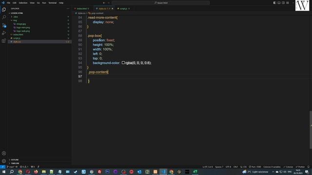 Read More in Popup with HTML & CSS and JS | Читать далее в Всплывающем окне с помощью HTML, CSS и J смотреть онлайн