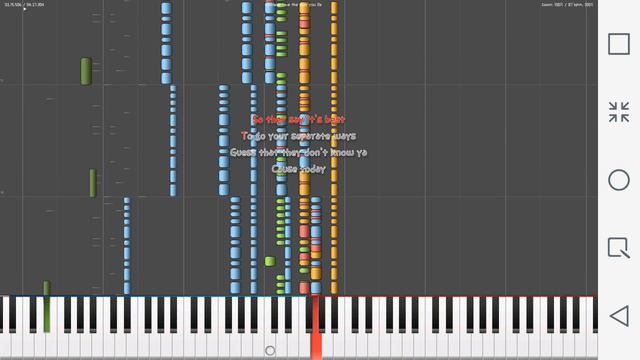 Midi On Piano | Love The Way You Lie смотреть онлайн