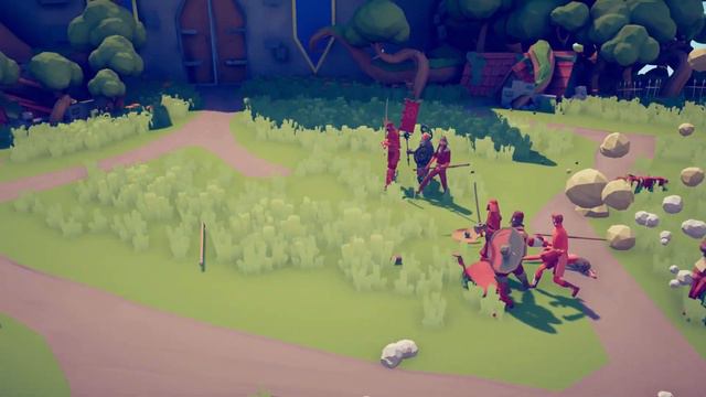 MEDIEVAL TEAM vs MELEE TEAM - Totally Accurate Battle Simulator | TABS смотреть онлайн