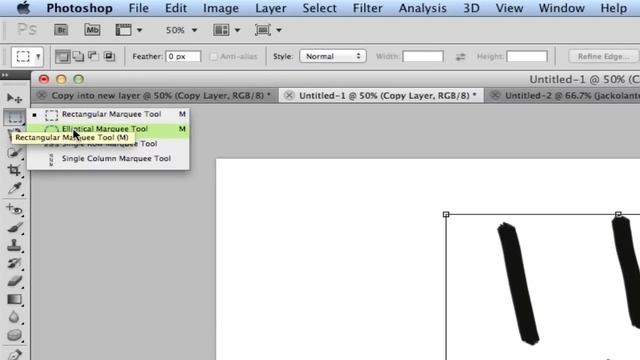 Photoshop Tutorial - How to copy and paste into a new layer смотреть онлайн