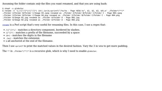 Ubuntu: Renaming files with a prefix and suffix in folders of varying depths (2 Solutions!!) смотреть онлайн