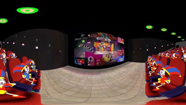 The Amazing Digital Circus 360° - CINEMA HALL | Pomni react to TADC meme 2 | VR/360° Experience смотреть онлайн