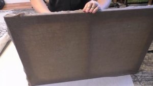 "Идеальная натяжка и проклейка холста". Часть 3  курса "Идеальный холст". Художник Ревякин