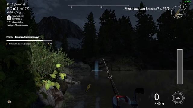 Fishing Planet; оз.Рокки- Черепаховая блесна !!!! смотреть онлайн