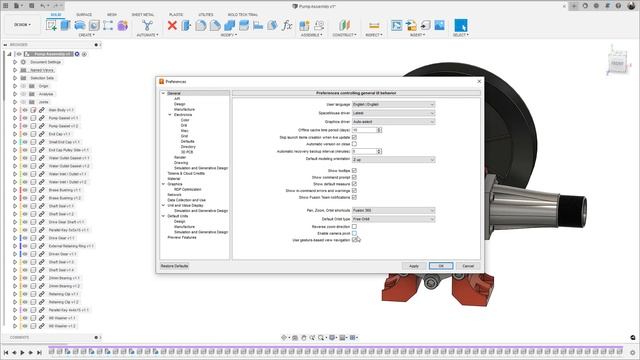 Set Pan, Zoom, & Orbit Controls | Autodesk Fusion 360 смотреть онлайн