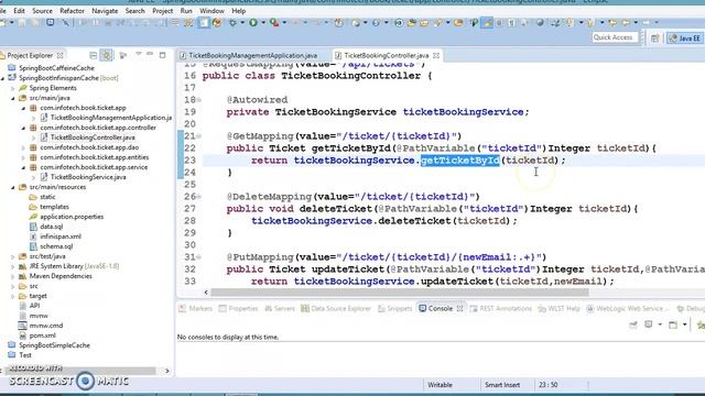 93.Spring Boot Infinispan cache example смотреть онлайн