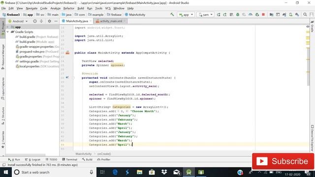 spinner in android studio in hindi смотреть онлайн