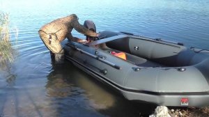 ?Моторная надувная лодка ПВХ ТАЙМЕНЬ NX 3600 НДНД PRO ?Tohatsu M9.8 S - 2х-тактный лодочный мотор