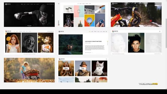 Kassia - Photography WordPress Theme portfolio theme modern Build Website смотреть онлайн