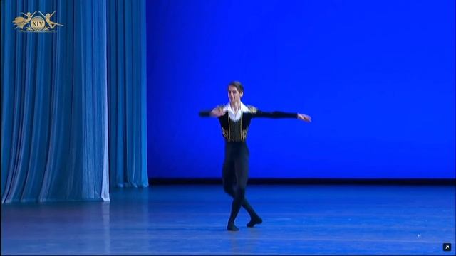 Makar Mikhalkin (Russia) - Basilio Variation | XIV Moscow Ballet Competition, Junior Round 3 смотреть онлайн