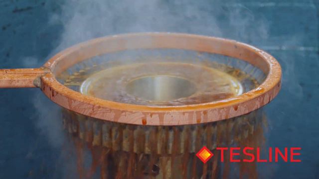 Закалка ТВЧ поверхности зубьев шестерни до 56 HRC