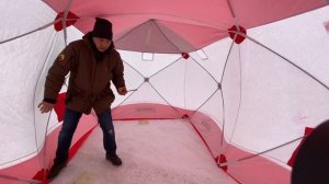 Обзор палатки Медведь Куб-4 ДУБЛЬ