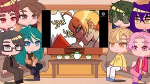 ♡Реакция 13 карт на комикс "Второе поколение Земли Королей" //4 часть//♡