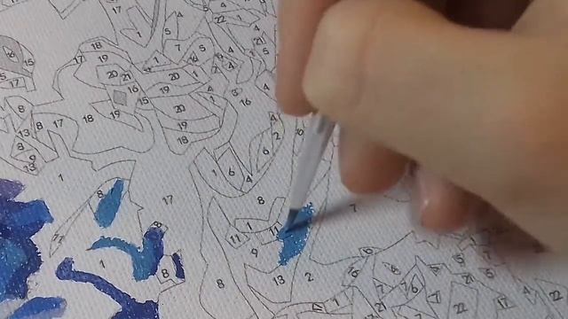 РИСУЕМ КАРТИНУ ПО НОМЕРАМ | 1 ЧАСТЬ смотреть онлайн