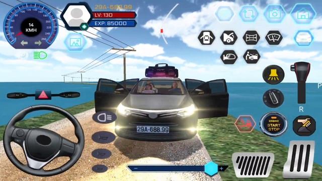 Car Simulator Vietnam - Toyota Car Games Village Driving 3D - Car Game Android Gameplay смотреть онлайн