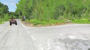 BNG Long Chain VS Cars - BeamNG.Drive