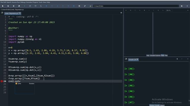 How to do a Linear Regression in Python смотреть онлайн