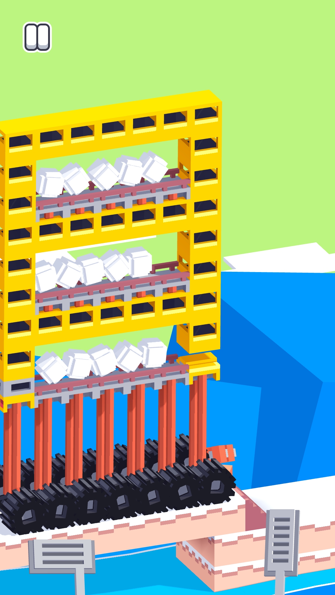 Огромный монстр трак в Фанкаде #fancade #drivemad смотреть онлайн