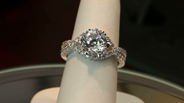twist lotus style diamond engagement ring смотреть онлайн
