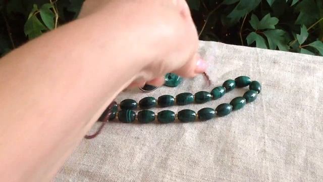 Украшения с натуральными камнями. смотреть онлайн