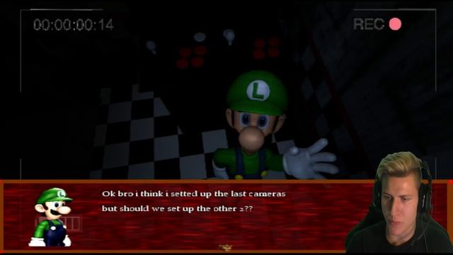 MARIO, DON'T PULL THE TRIGGER! || Mario In Animatronic Horror - NIGHT 6 DEMO END [Mario Horror Game смотреть онлайн