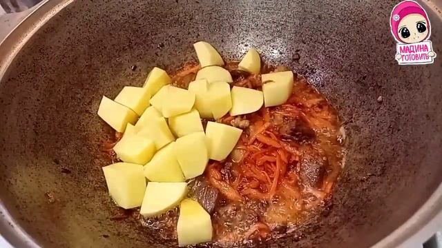 Рисовая каша с мясом Шавля - рецепт Узбекская кухня, Вкусный ужин на Скорую Руку смотреть онлайн