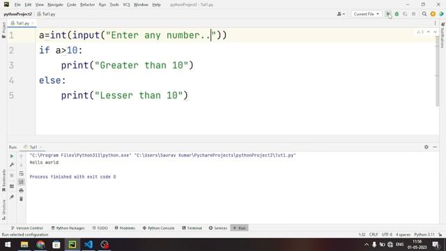 Learn python | Shortend if and else condition | python for beginners | Part-14 смотреть онлайн