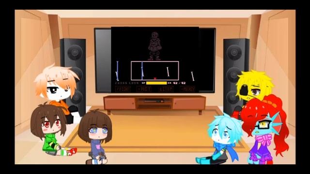 Underswap react to Underswap Classic - Papyrus Fight Phase 1 смотреть онлайн