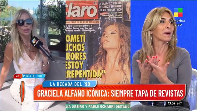 Graciela Alfano revive los 90' en #Intrusos: "Con Menem nos veíamos en un barco" смотреть онлайн