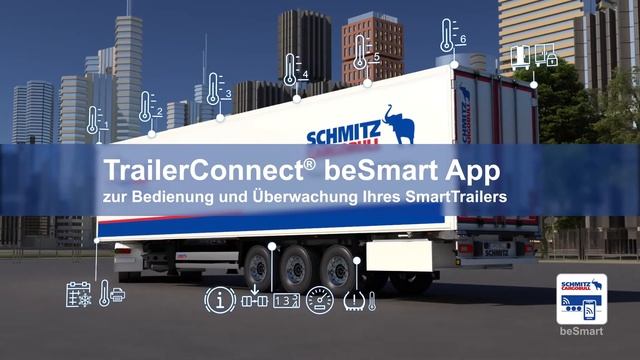 Door locking system - TrailerConnect® beSmart app for direct control of the door locking system смотреть онлайн