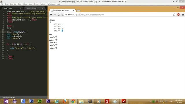 الحلقة 19: " ايقاف " في لغة Break " php " смотреть онлайн