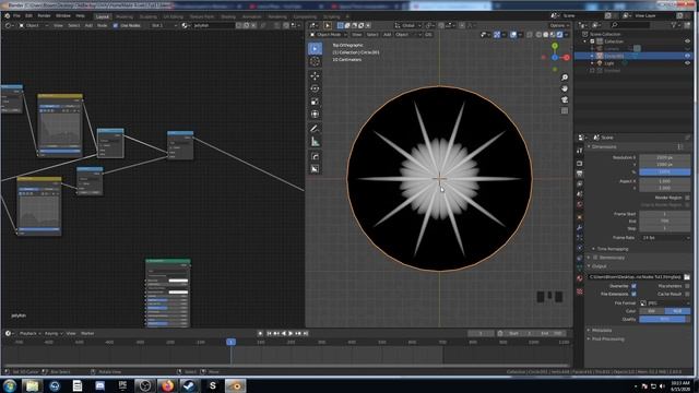Procedural Nodes (part 13) - Procedural Jellyfish texture in Blender смотреть онлайн